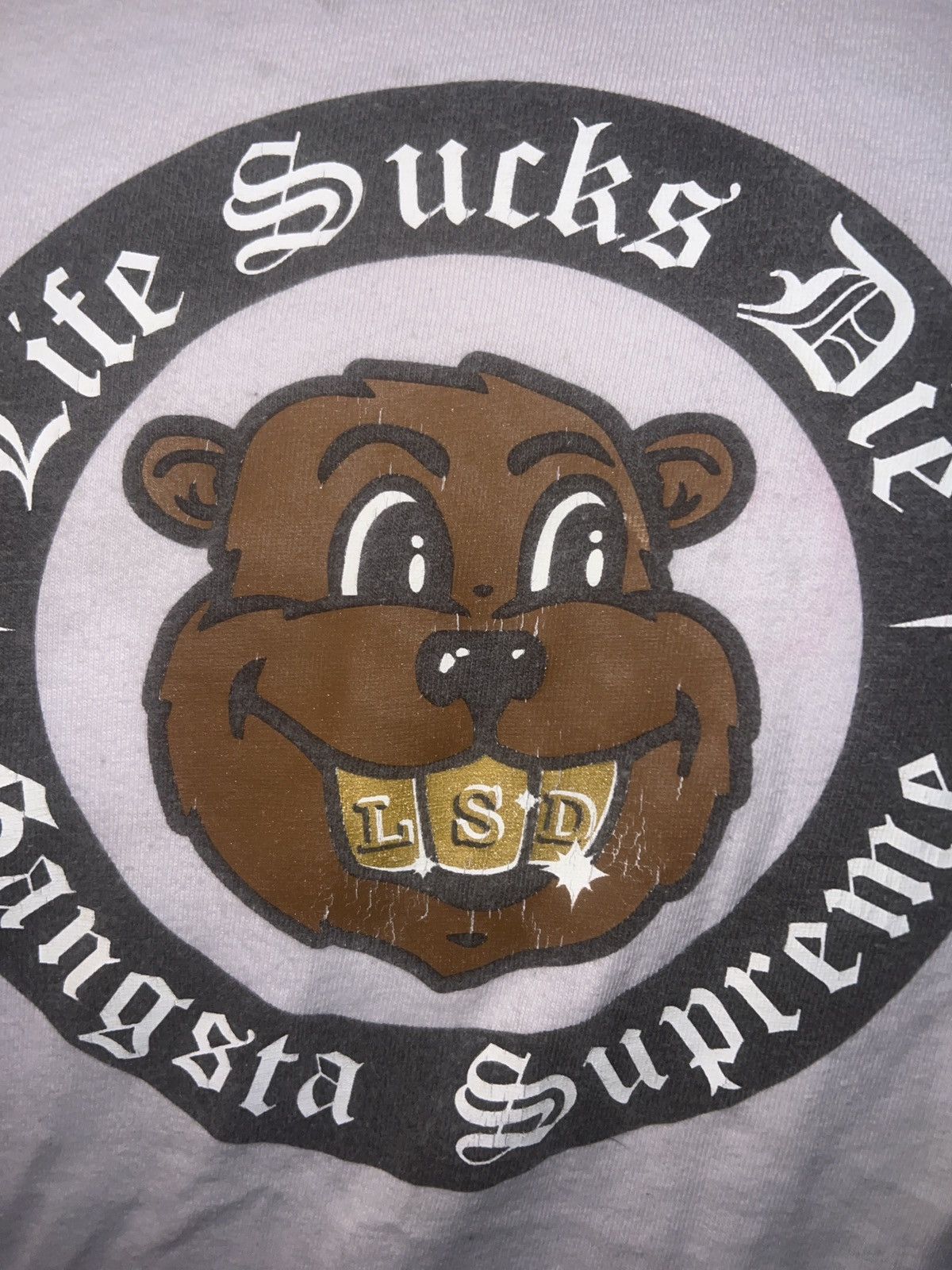 Supreme Supreme Life Sucks Die Tee Size US XL / EU 56 / 4 - 3 Thumbnail