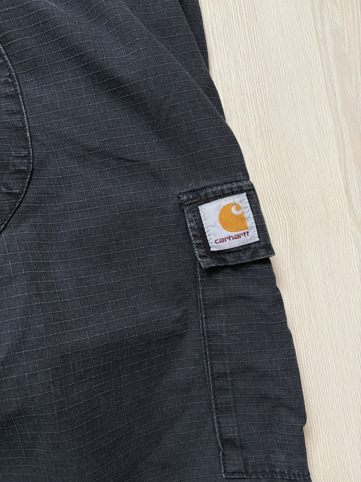 Carhartt Wip Carhartt WIP Cargo Ripstop Black Aviation Pant Size US 29 - 10 Thumbnail