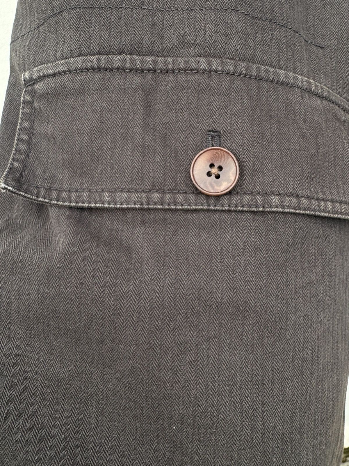 R.Newbold Faded R Newbold Paul Smith Tactical Military Hbt Jacket Size US S / EU 44-46 / 1 - 11 Thumbnail