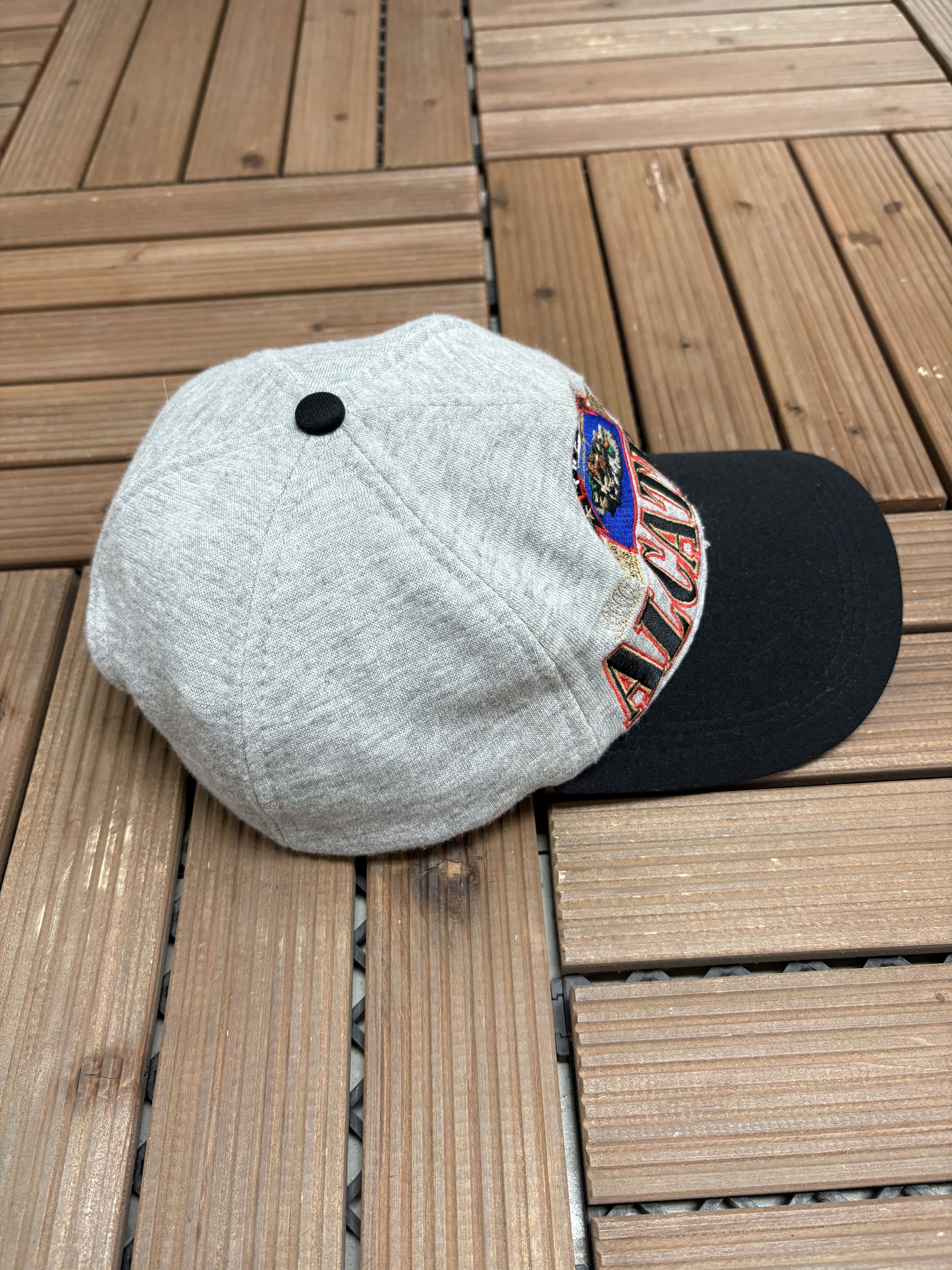 Vintage Alcatraz "The Rock" Vintage Grey Snap Back Hat Cap Size ONE SIZE - 4 Thumbnail
