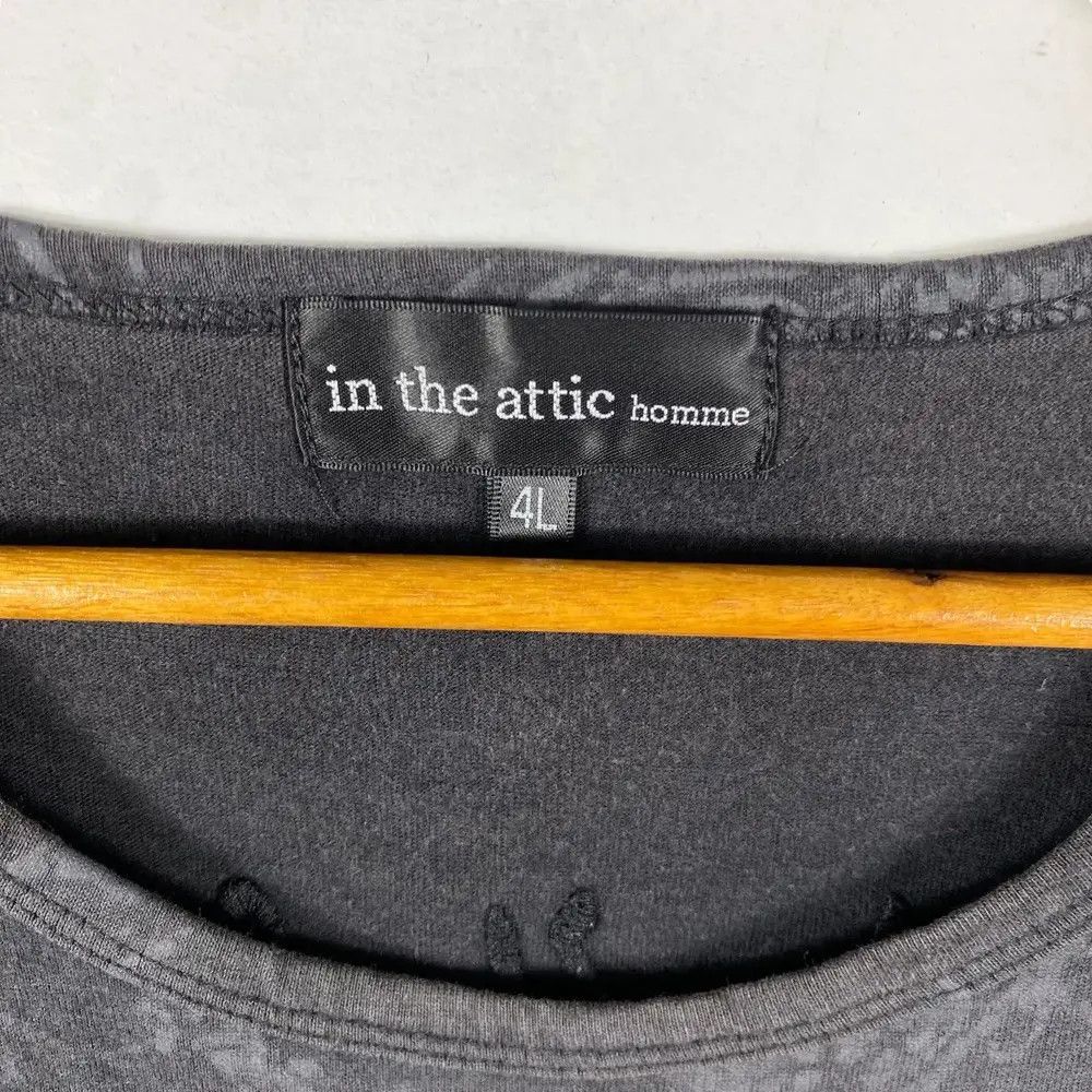In The Attic IN THE ATTIC Homme Wouldn't Be Alive Full Print Tee Shirt Size US XL / EU 56 / 4 - 6 Thumbnail
