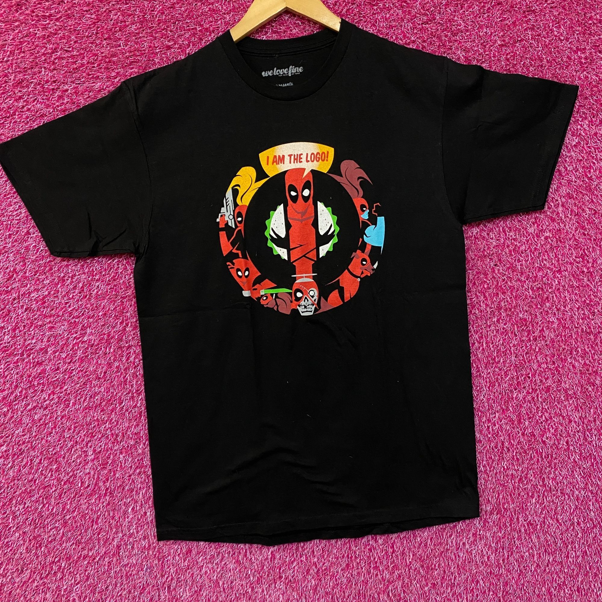 Marvel Comics Deadpool I Am the Logo Promo Marvel x We Love Fine T-Shirt L Size US L / EU 52-54 / 3 - 3 Thumbnail