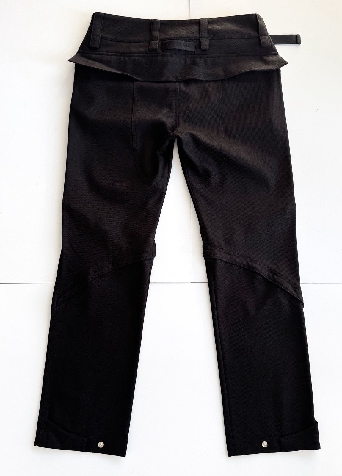 1017 ALYX 9SM 1017 ALYX 9SM Crescent Zip Pants Black cotton made in Italy Size US 36 / EU 52 - 8 Thumbnail