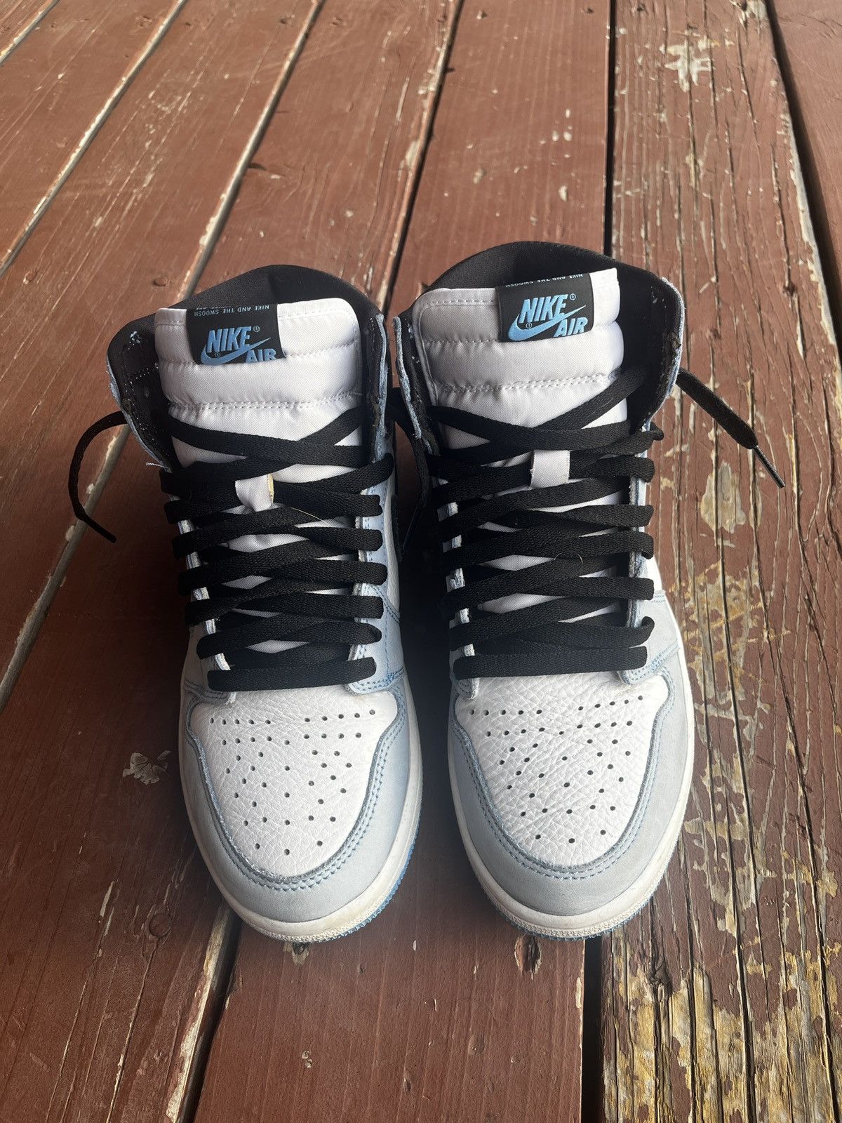 Nike Nike retro jordan 1 university blue Size US 9 / EU 42 - 3 Thumbnail