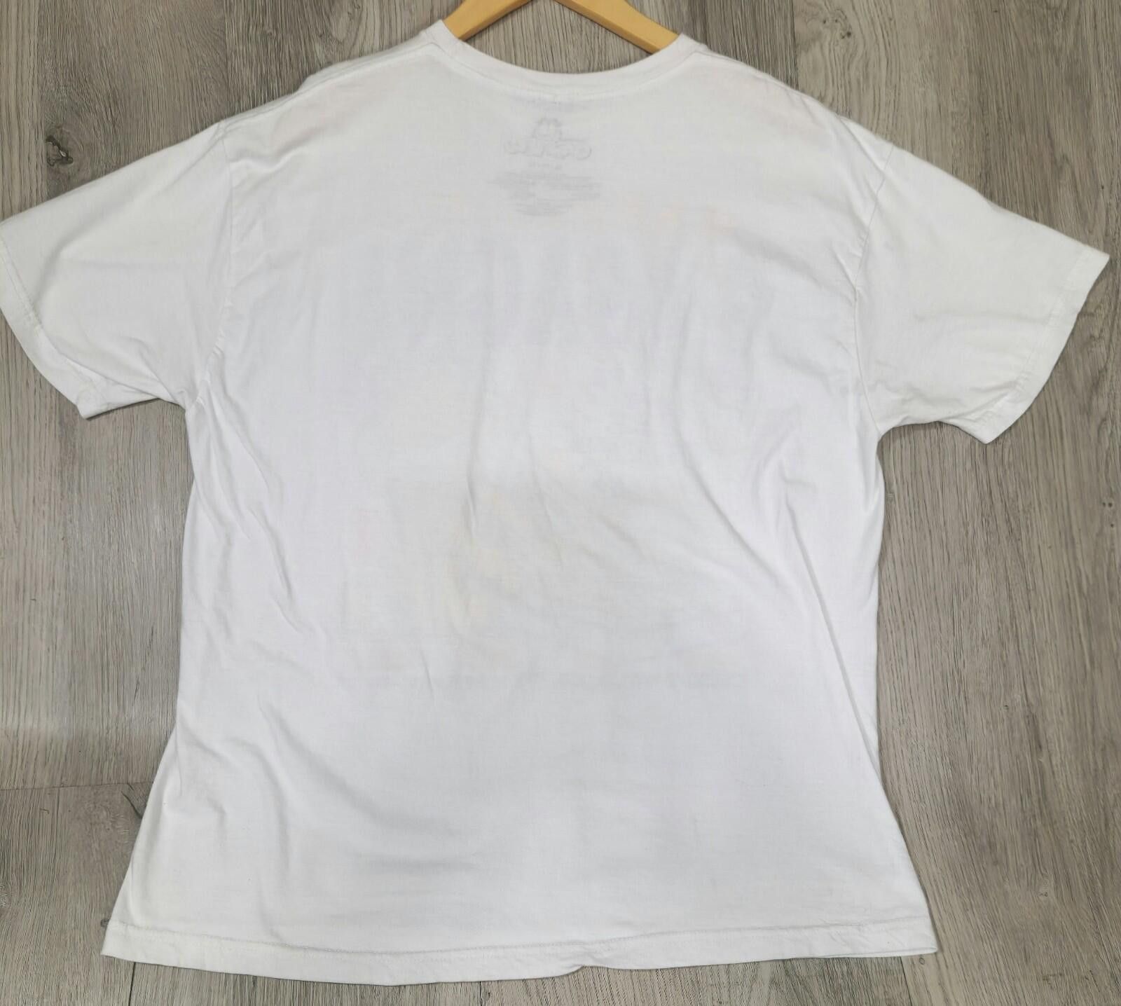 Mad Engine Garfield Lasagna White Short Sleeve T-Shirt XL #12 Cartoon Size ONE SIZE - 5 Thumbnail