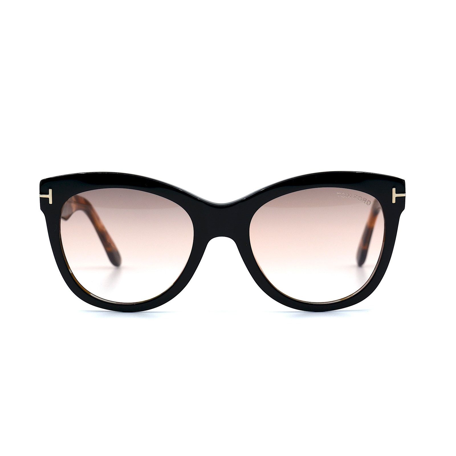 Tom Ford TOM FORD WALLACE TF870 05F BLACK/ HAVANA BROWN SUNGLASSES Size ONE SIZE - 2 Thumbnail