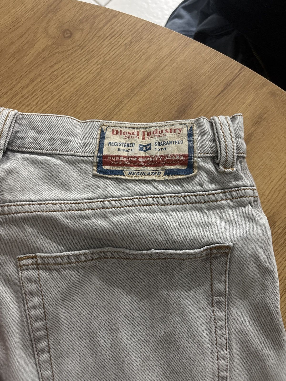 Diesel Diesel THANAZ – Wash 007D9 – Color 92C (circa 2010) Size US 30 / EU 46 - 1 Thumbnail