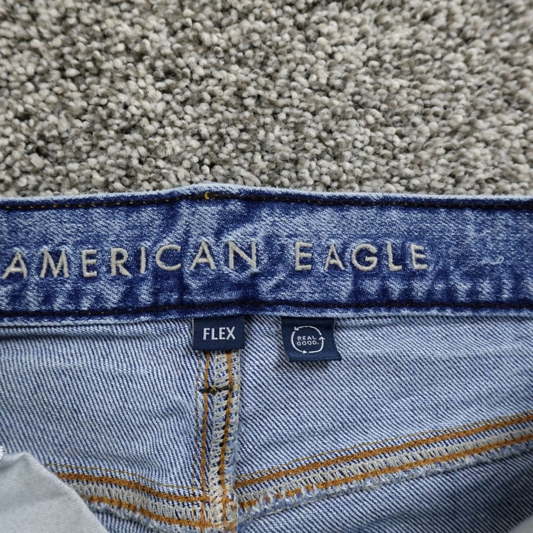 American Eagle Outfitters American Eagle Outfitters Jeans Mens 28 Regular 28X30 Dark Blue Denim Bootcut Stretch Pockets 5-Pocket Style Preppy Mens Size US 28 / EU 44 - 6 Thumbnail