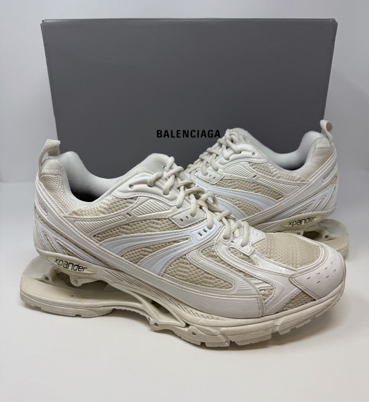 Balenciaga Balenciaga X-Pander Sneaker White Size US 13 / EU 46 - 1 Thumbnail