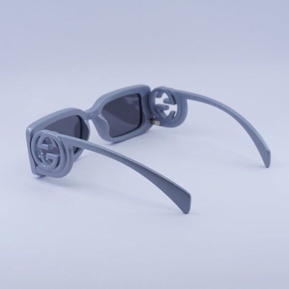 Gucci 🕶️ New Gucci GG1325S 011 Sunglasses - Silver Frame, Silver Size ONE SIZE - 9 Thumbnail