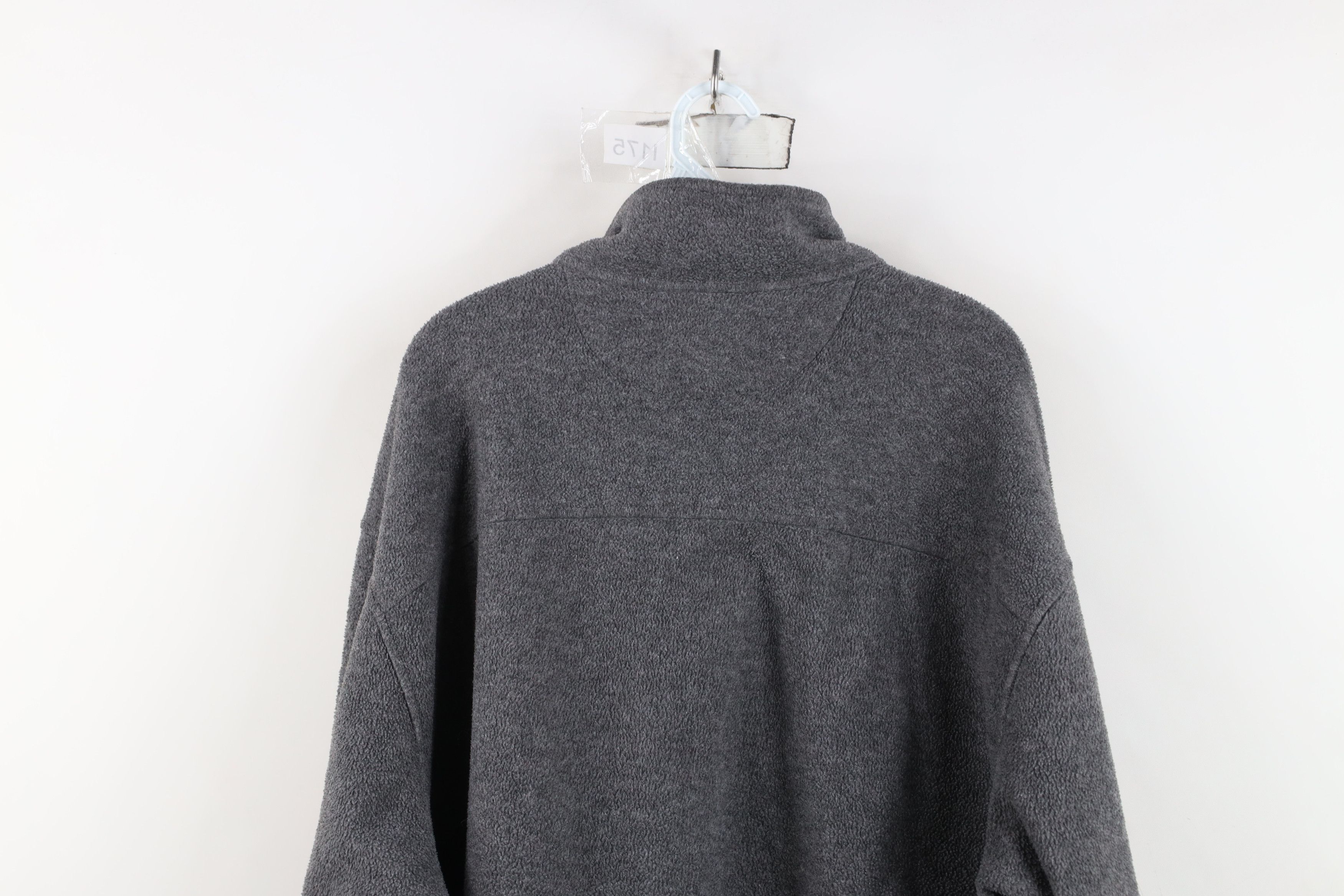Lands' End Vintage 90s Lands End Blank Boxy Fit Fleece Jacket USA Size US L / EU 52-54 / 3 - 14 Thumbnail