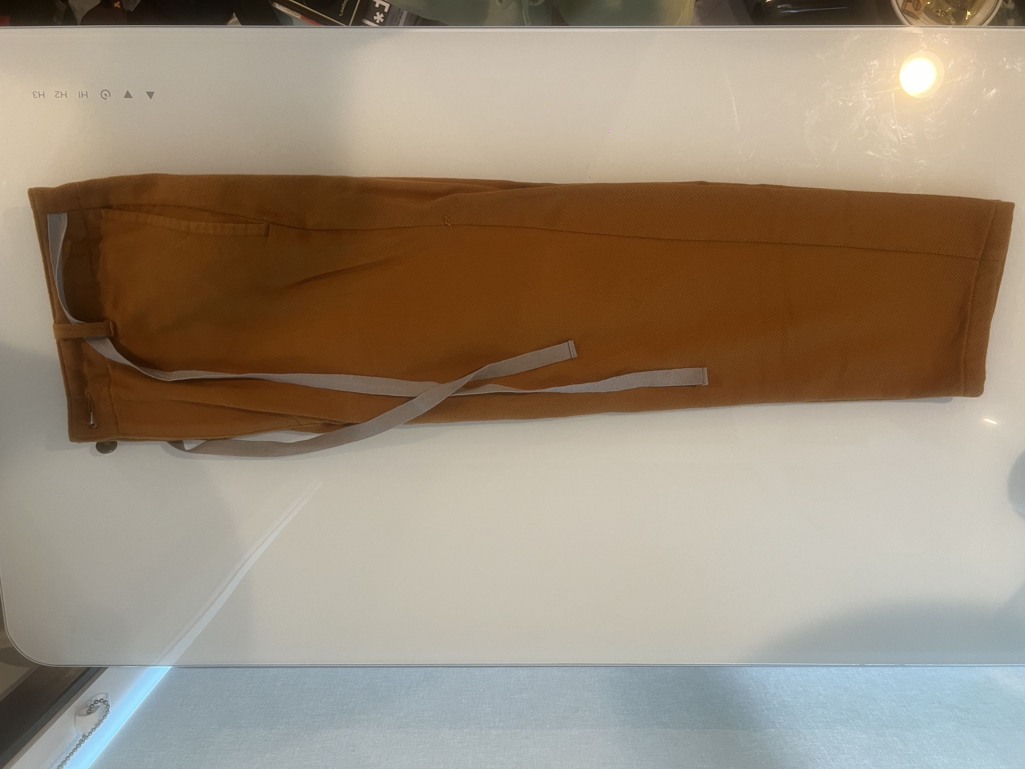 Undercover Undercover Tan with Grey Waist Tie Cropped Pants Size US 30 / EU 46 - 5 Thumbnail