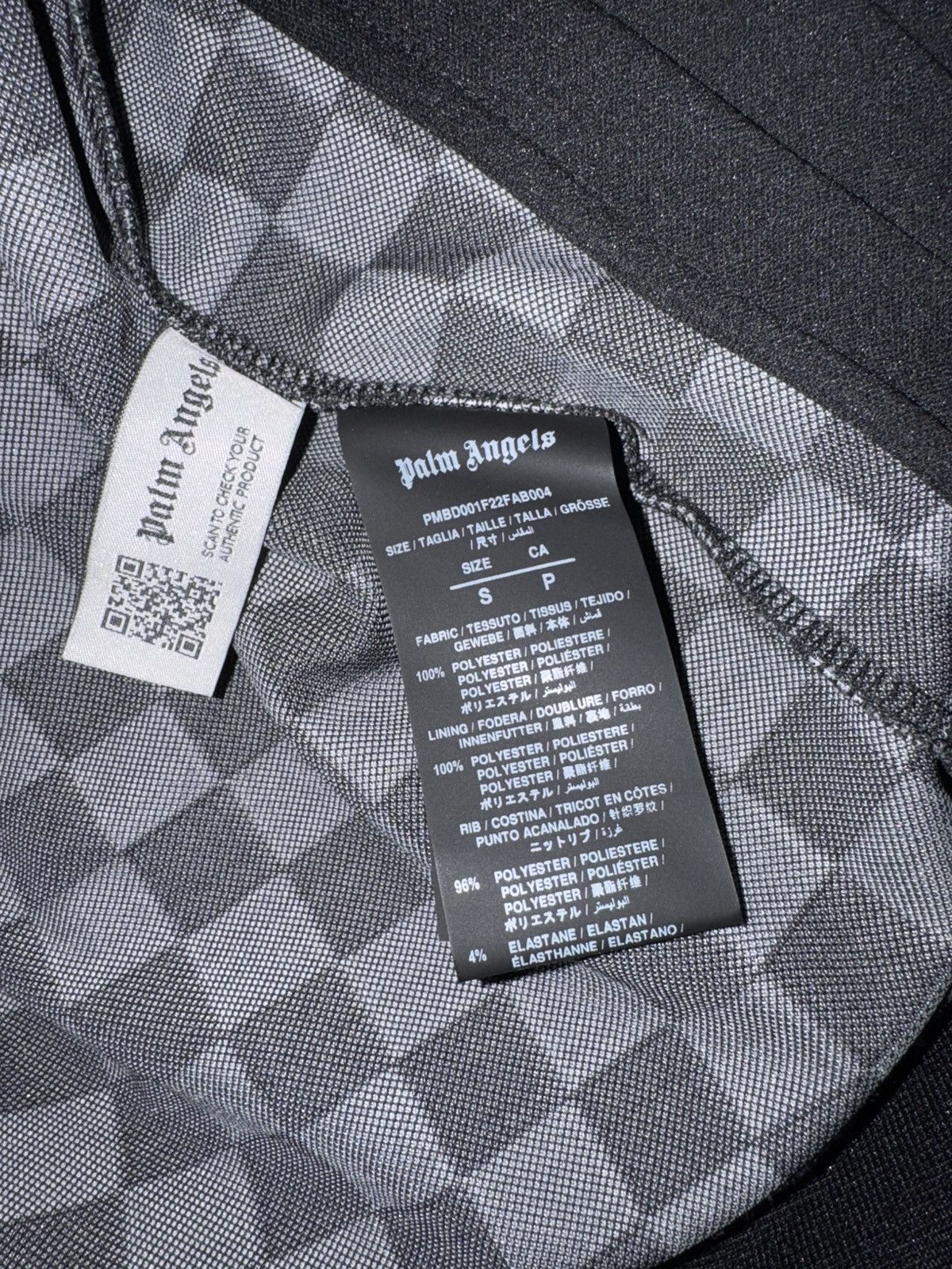 Palm Angels Palm Angel Damier Print Track Jacket Size US S / EU 44-46 / 1 - 3 Thumbnail