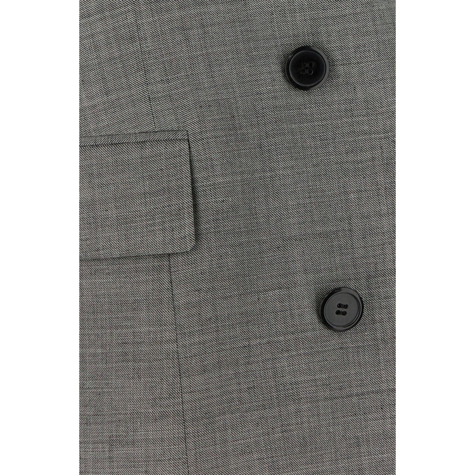 Prada PRADA Gray Wool Blazer New & Authentic (Women's size:40;) Size S / US 4 / IT 40 - 3 Thumbnail