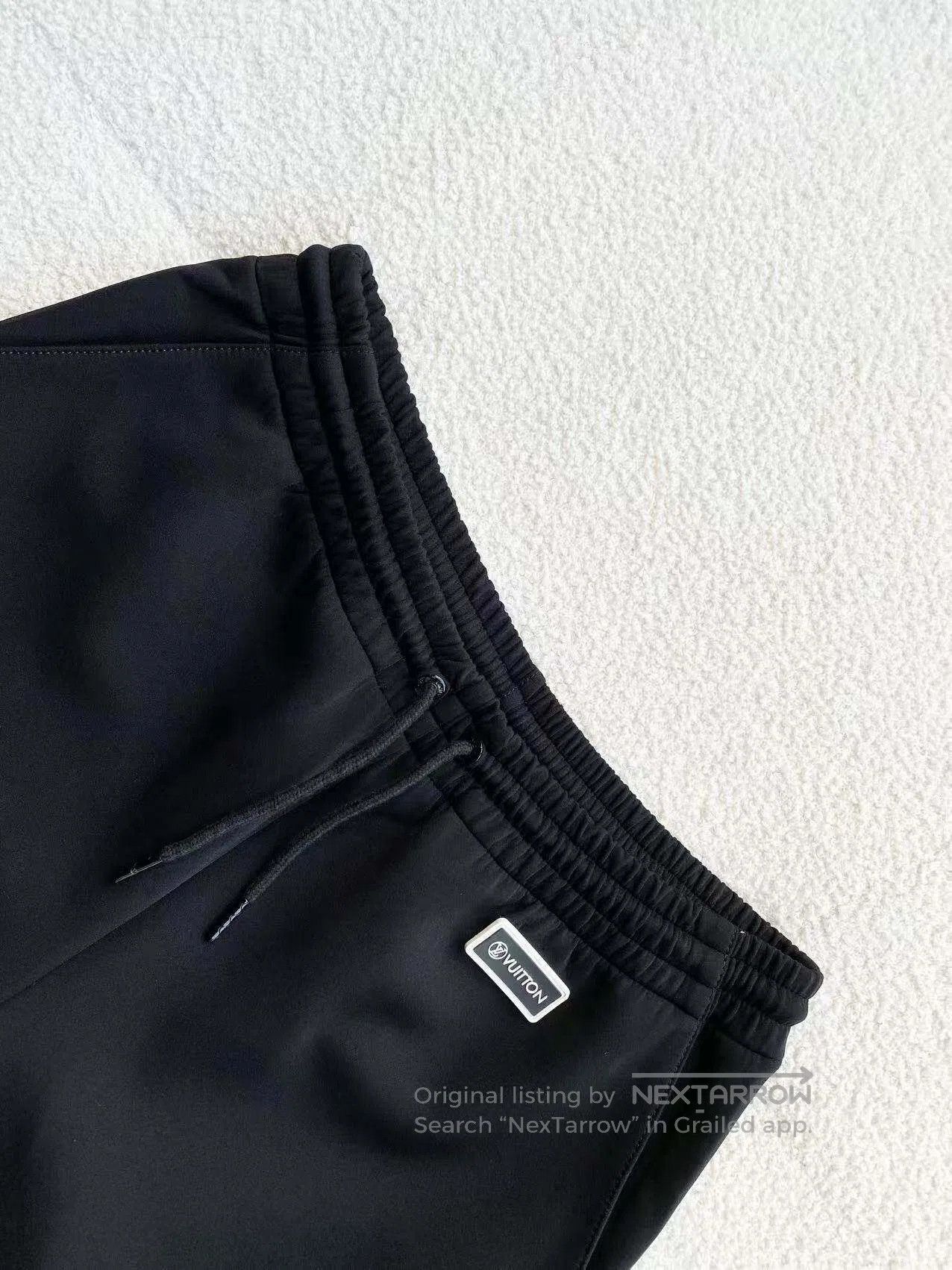 Louis Vuitton Louis Vuitton XS Leather Logo Joggers| Size US 36 / EU 52 - 4 Thumbnail