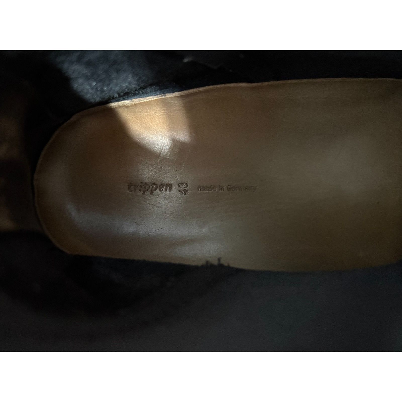 Trippen Trippen Work f Leather ankle Boots size 43 US 11 color black Size US 12 / IT 42 - 8 Thumbnail