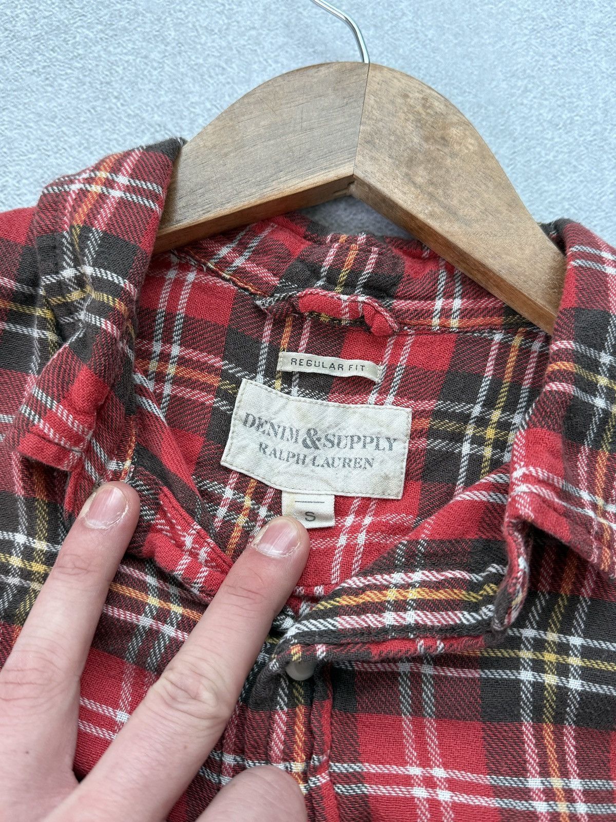 Denim & Supply Ralph Lauren Denim & Supply Ralph Lauren Plaid Flannel Shirt Check Button Size US S / EU 44-46 / 1 - 7 Thumbnail