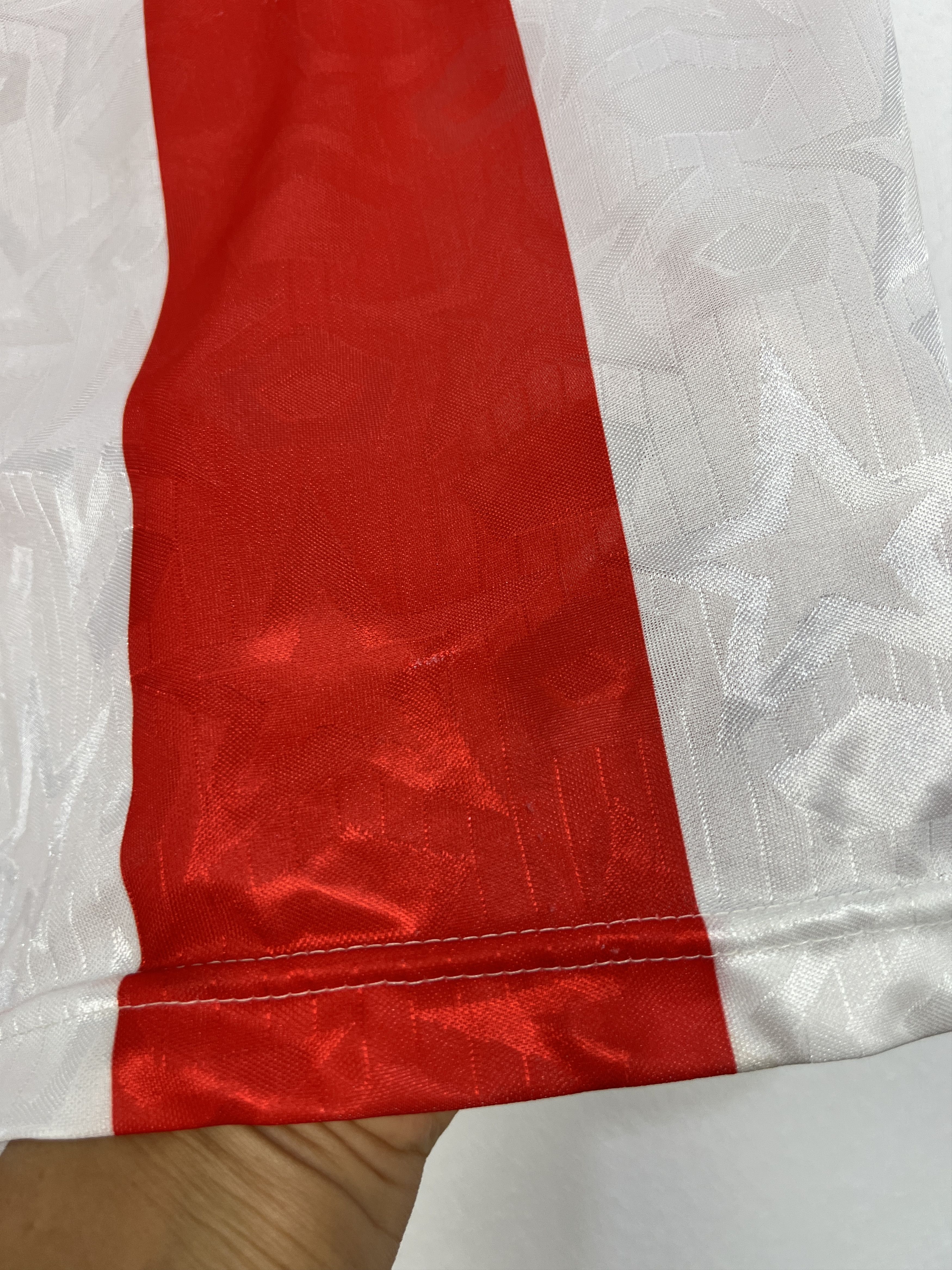 Hummel Red Star Belgrade 1992 Home Football Shirt Crvena Zvezda Size US L / EU 52-54 / 3 - 9 Thumbnail