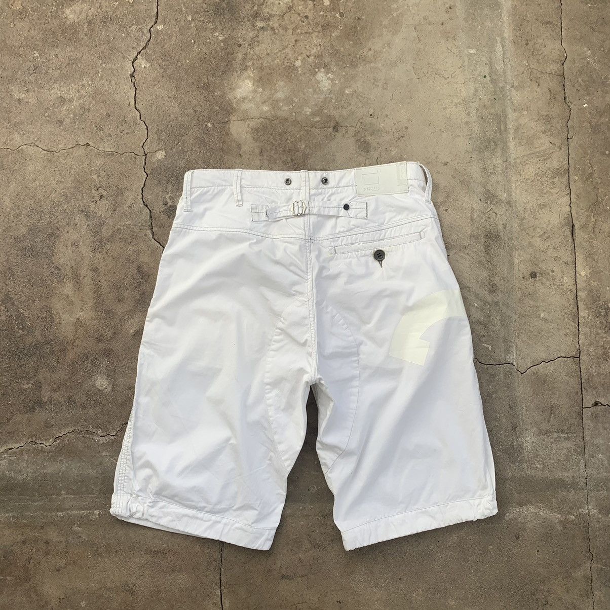 G-Star × Vintage Vintage G-Star Raw Big Logo Cargo Shorts Size US 32 / EU 48 - 9 Thumbnail