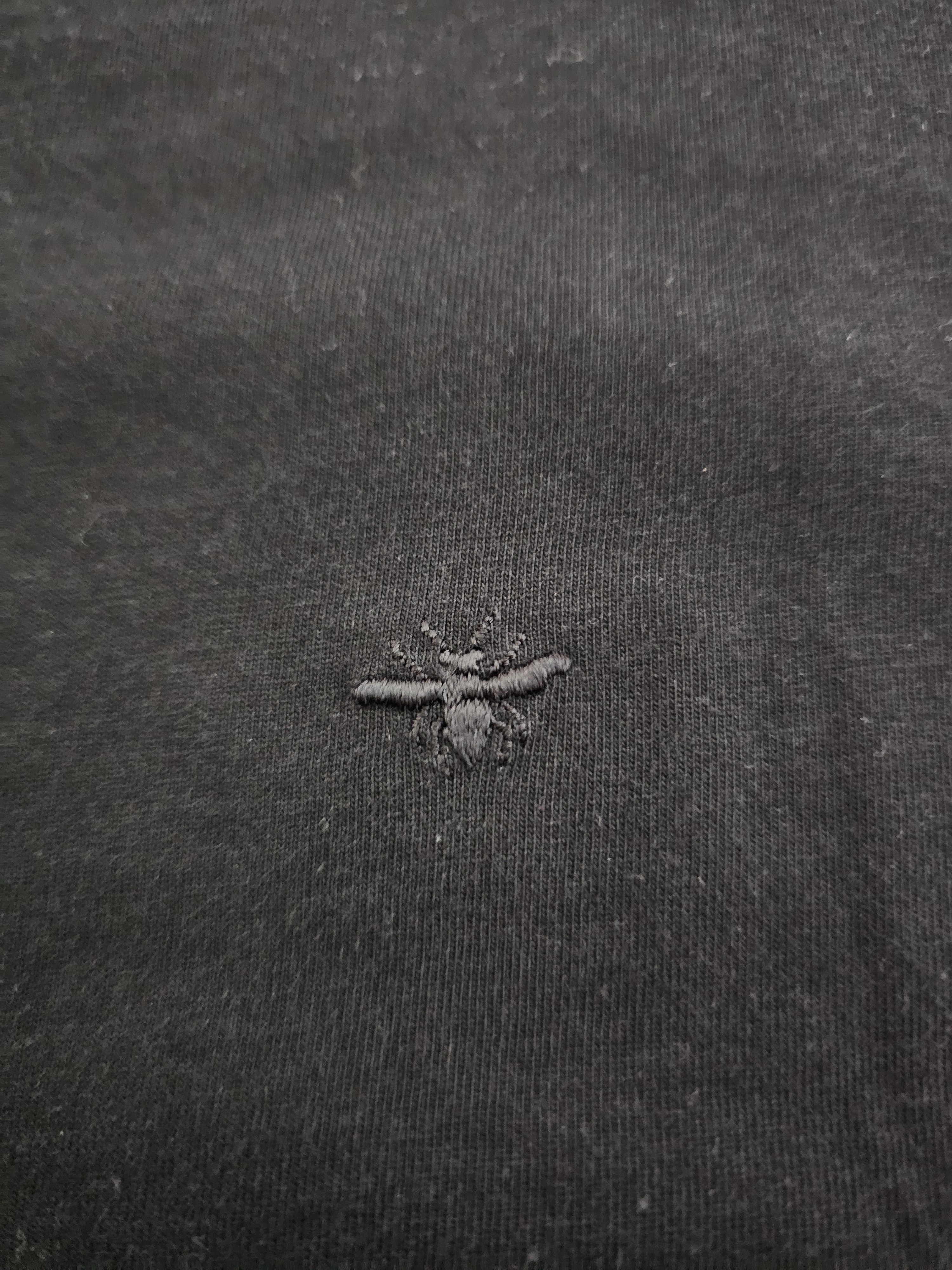 Dior Dior Men's Black Embroidered Logo T-Shirt Size M Size US M / EU 48-50 / 2 - 3 Thumbnail