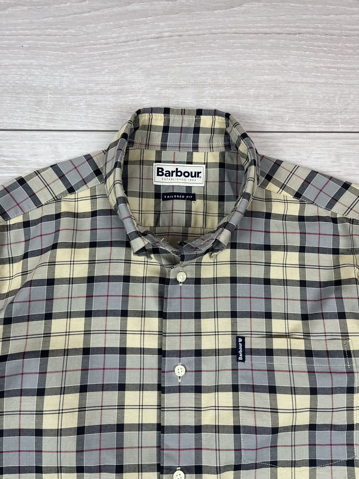 Barbour Barbour Tartan 6 Tailored Flannel Checkered Shirt Size US M / EU 48-50 / 2 - 6 Thumbnail