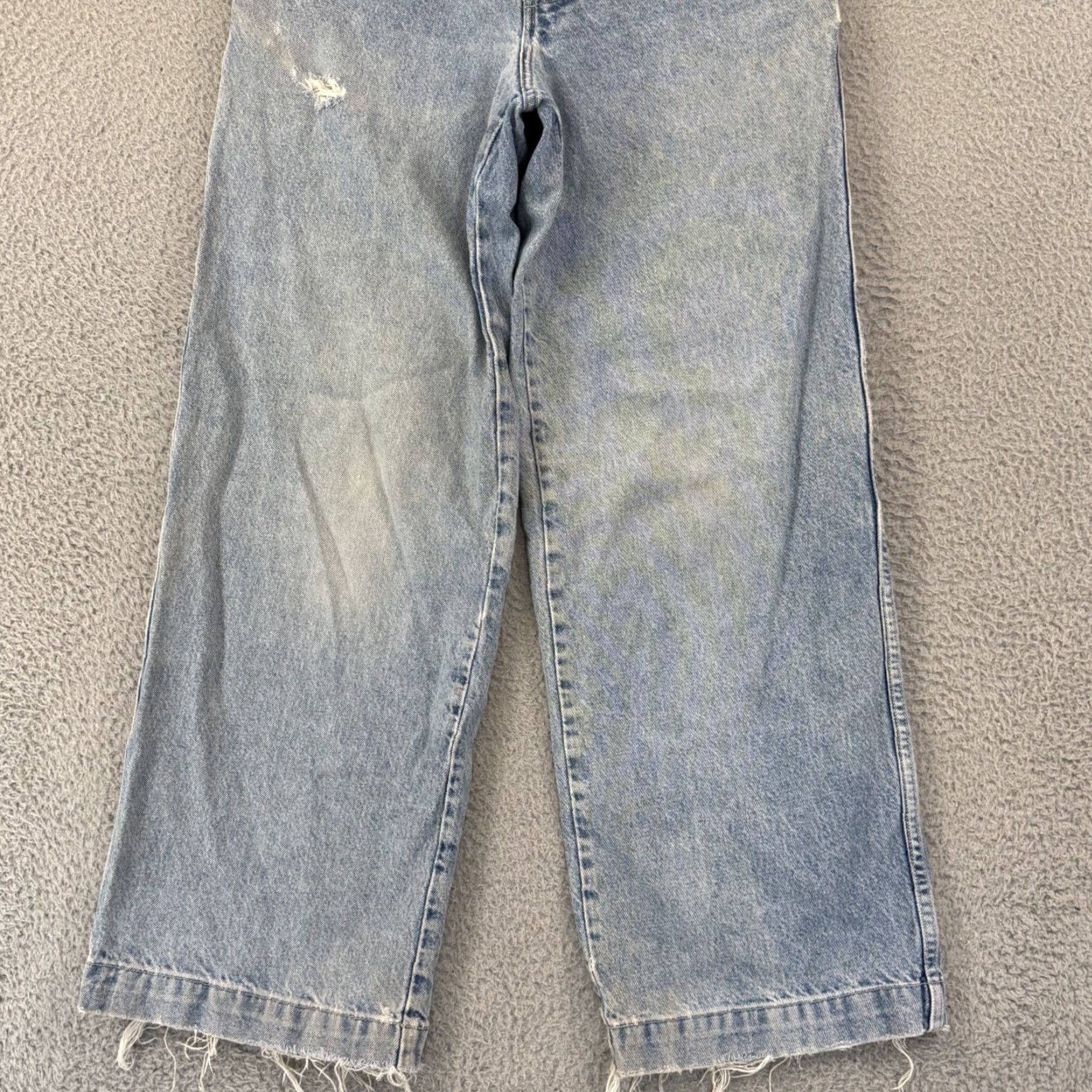 JNCO VINTAGE JNCO Jeans The Ark Mens 30x32 Blue Wide Leg Baggy 90s Grunge Cyber Skate Size US 30 / EU 46 - 2 Thumbnail