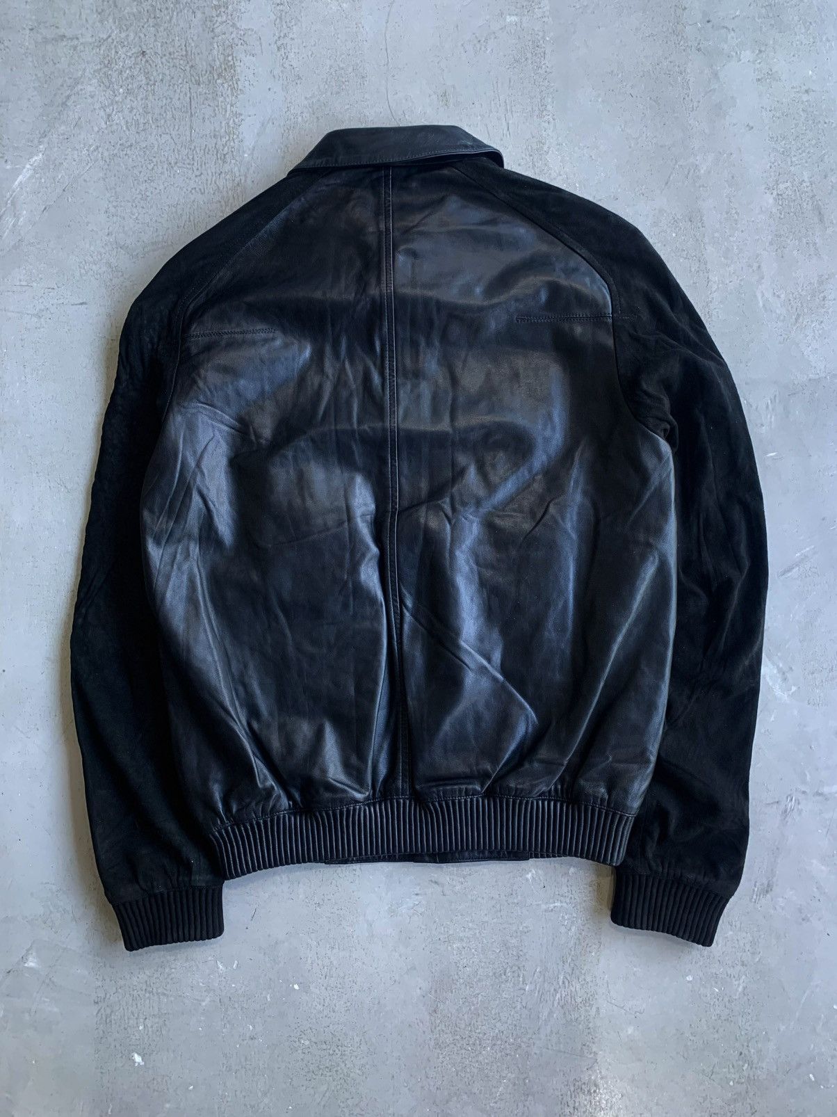 Dior Dior Homme - Leather Suede Zip Jacket Size US S / EU 44-46 / 1 - 2 Thumbnail