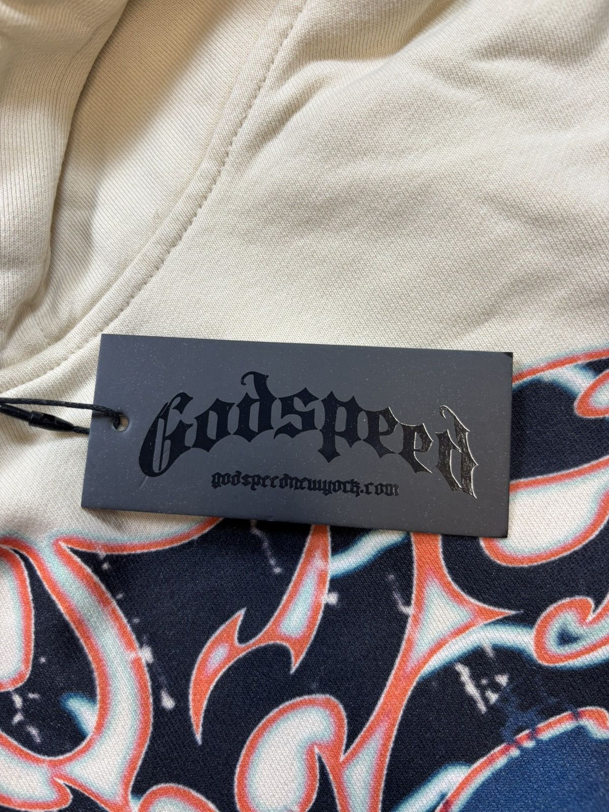 Godspeed Godspeed Pitstop Hoodie, Bone Size US XL / EU 56 / 4 - 9 Thumbnail