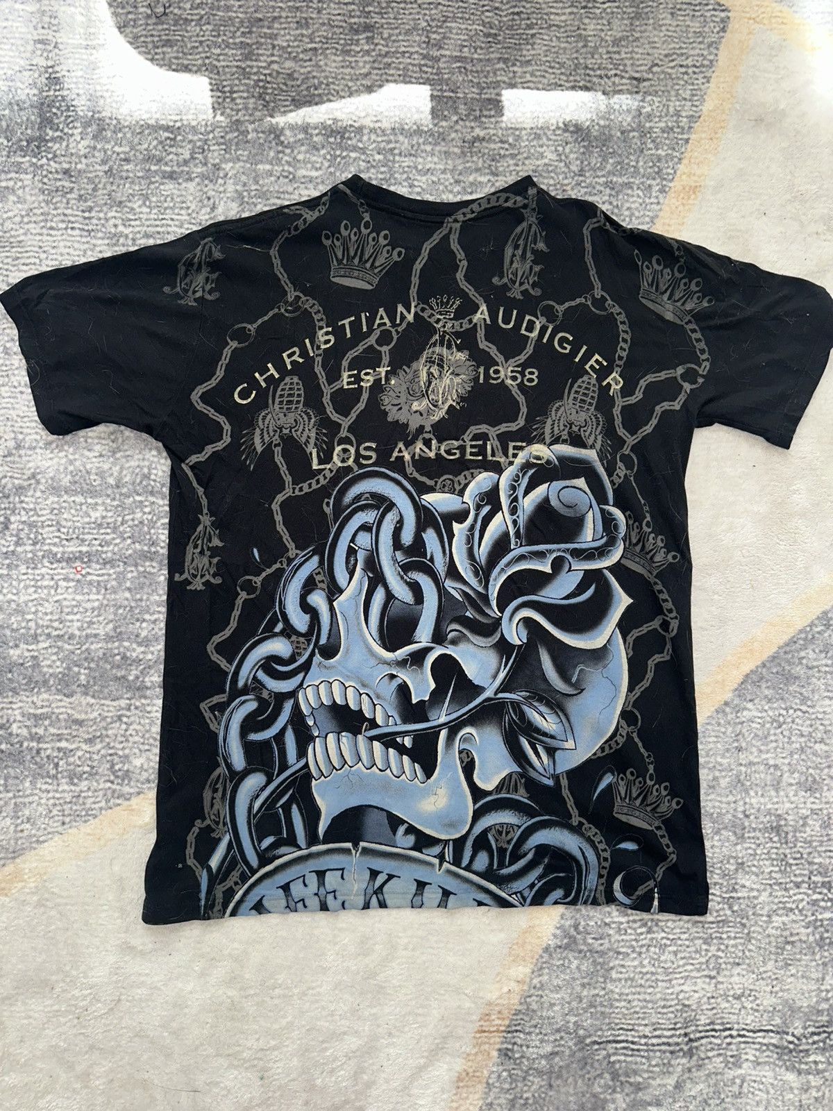 Christian Audigier Chrisitan Audigier vintage t shirt Size US M / EU 48-50 / 2 - 2 Thumbnail