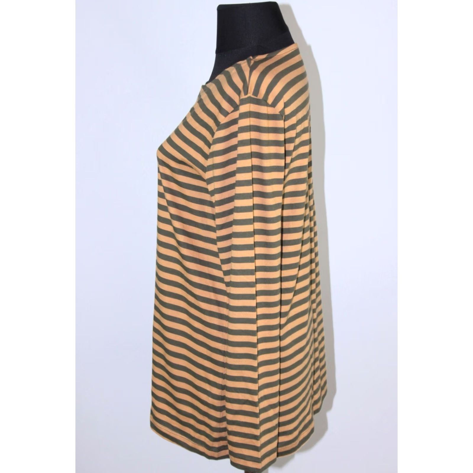 Vintage Gudrun Sjoden womens jumper Shirt Size M Organic Cotton Yellow Long Sleeves Size M / US 6-8 / IT 42-44 - 3 Thumbnail