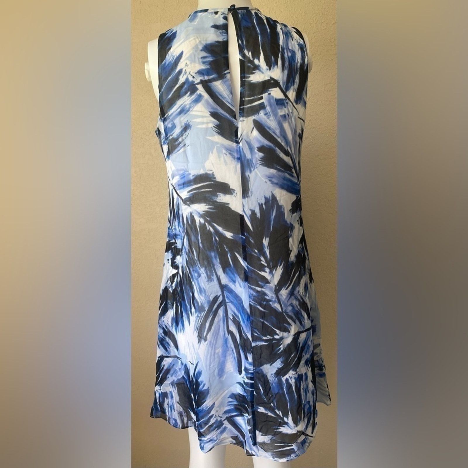 Calvin Klein Calvin Klein | Watercolor Sleeveless Mini Dress | 2 Size XS / US 0-2 / IT 36-38 - 2 Thumbnail
