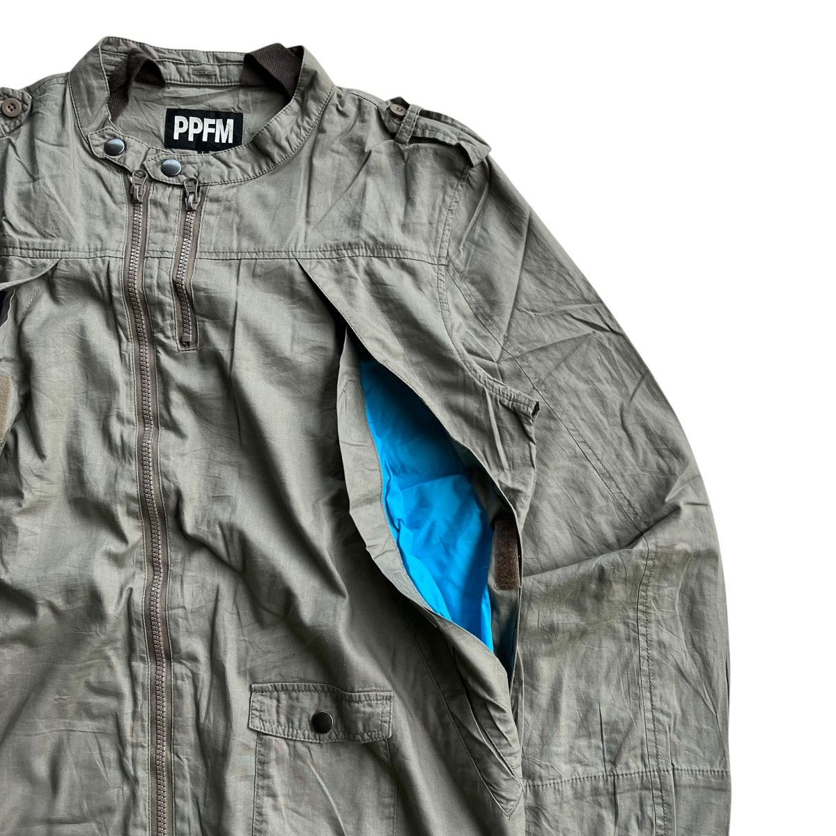 PPFM PPFM Asyimetric Bondage Jacket Size US L / EU 52-54 / 3 - 3 Thumbnail
