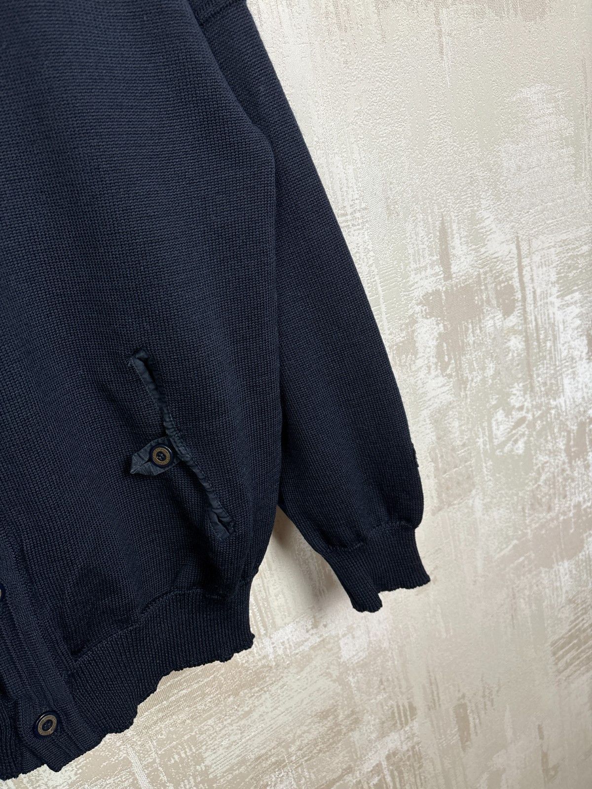 Other Vintage Yachting Clipper Wool Cardigan Sweater Navy Blue Size US L / EU 52-54 / 3 - 11 Thumbnail