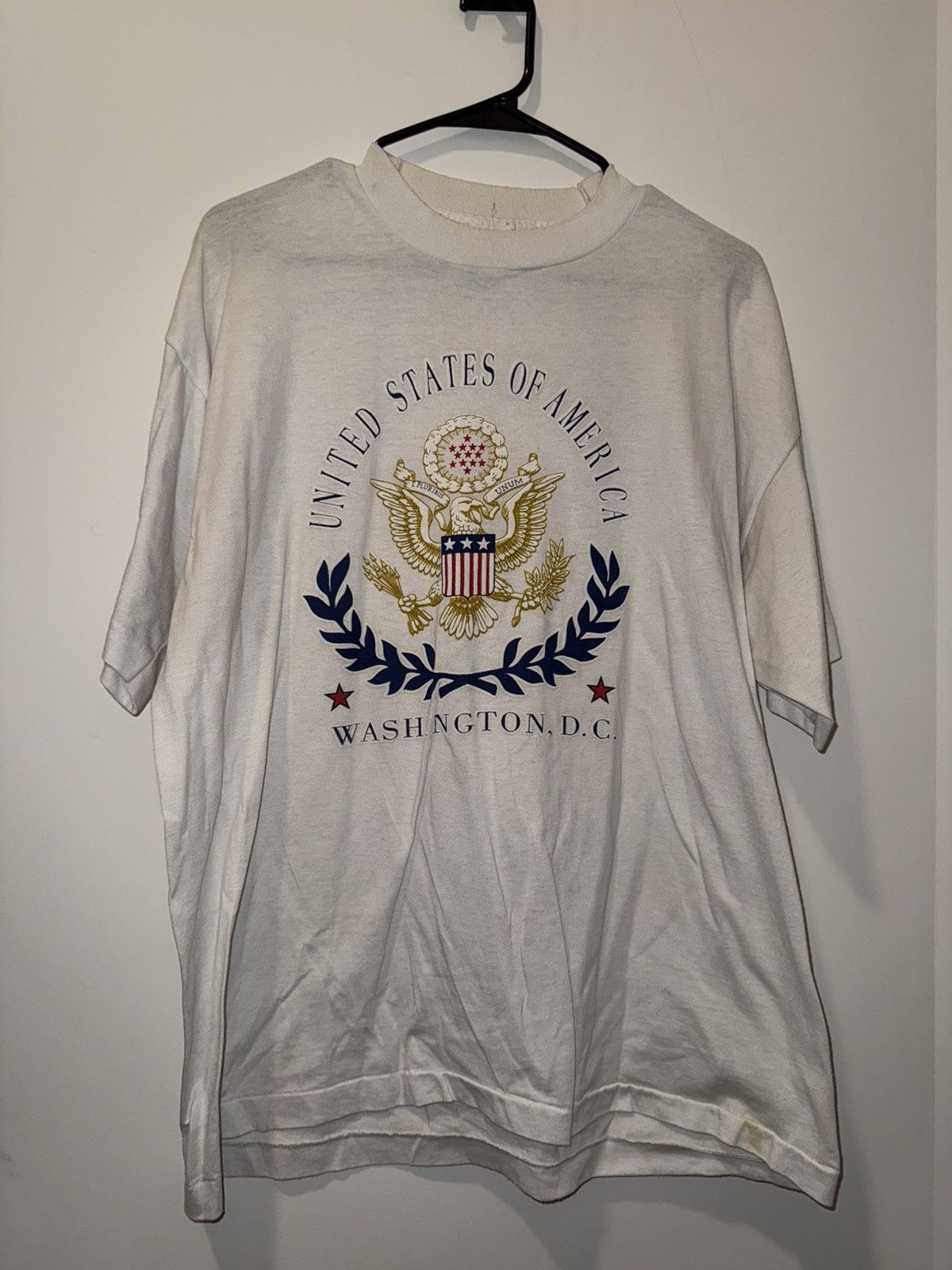 Vintage Vintage never worn United States of America T-shirt Size US XL / EU 56 / 4 - 1 Thumbnail