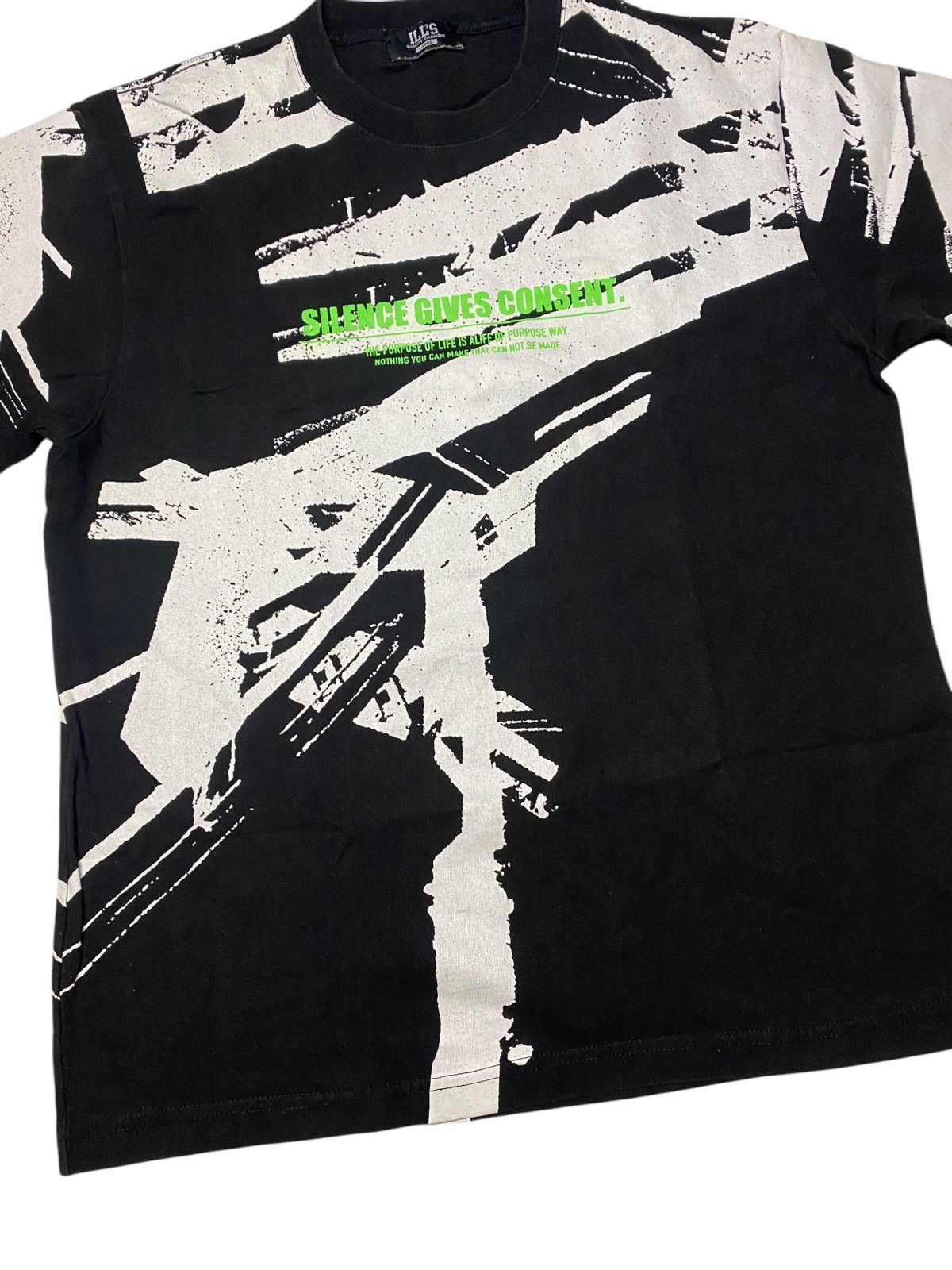 Beauty Beast 2000's Ill's Abstract Emotion Poem Shirt Size US M / EU 48-50 / 2 - 3 Thumbnail