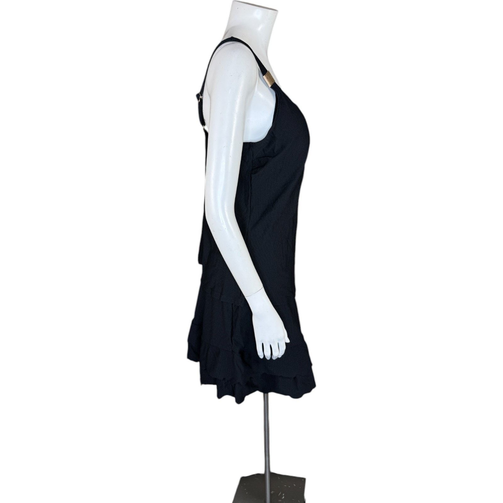 Other Susan Graver Soleil Ruffle Hem Tankini with Skirt Black 14 Size XL / US 12-14 / IT 48-50 - 11 Thumbnail