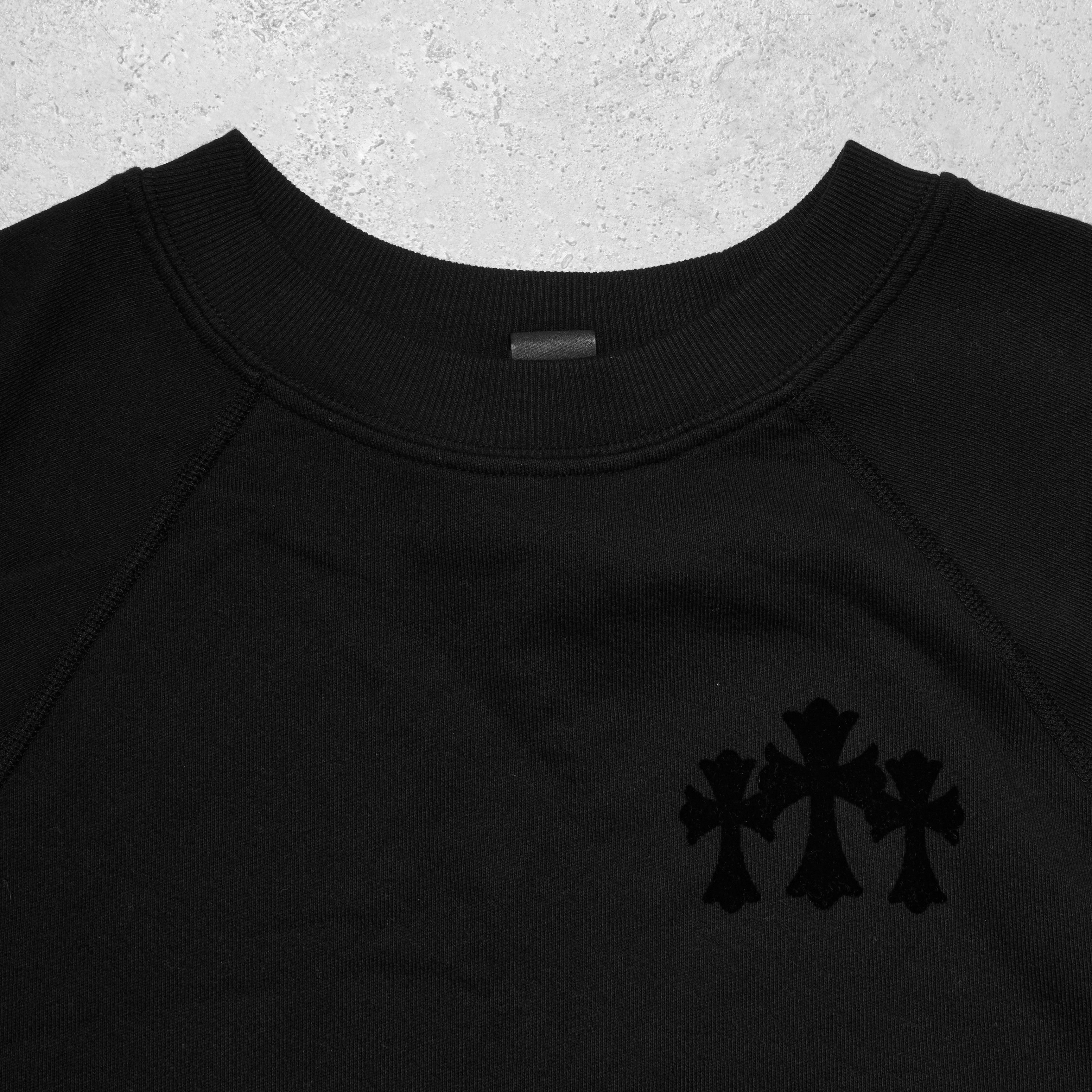 Chrome Hearts CHROME HEARTS Blind Spot Navy Tripple Cross Sweater Size S / US 4 / IT 40 - 4 Thumbnail