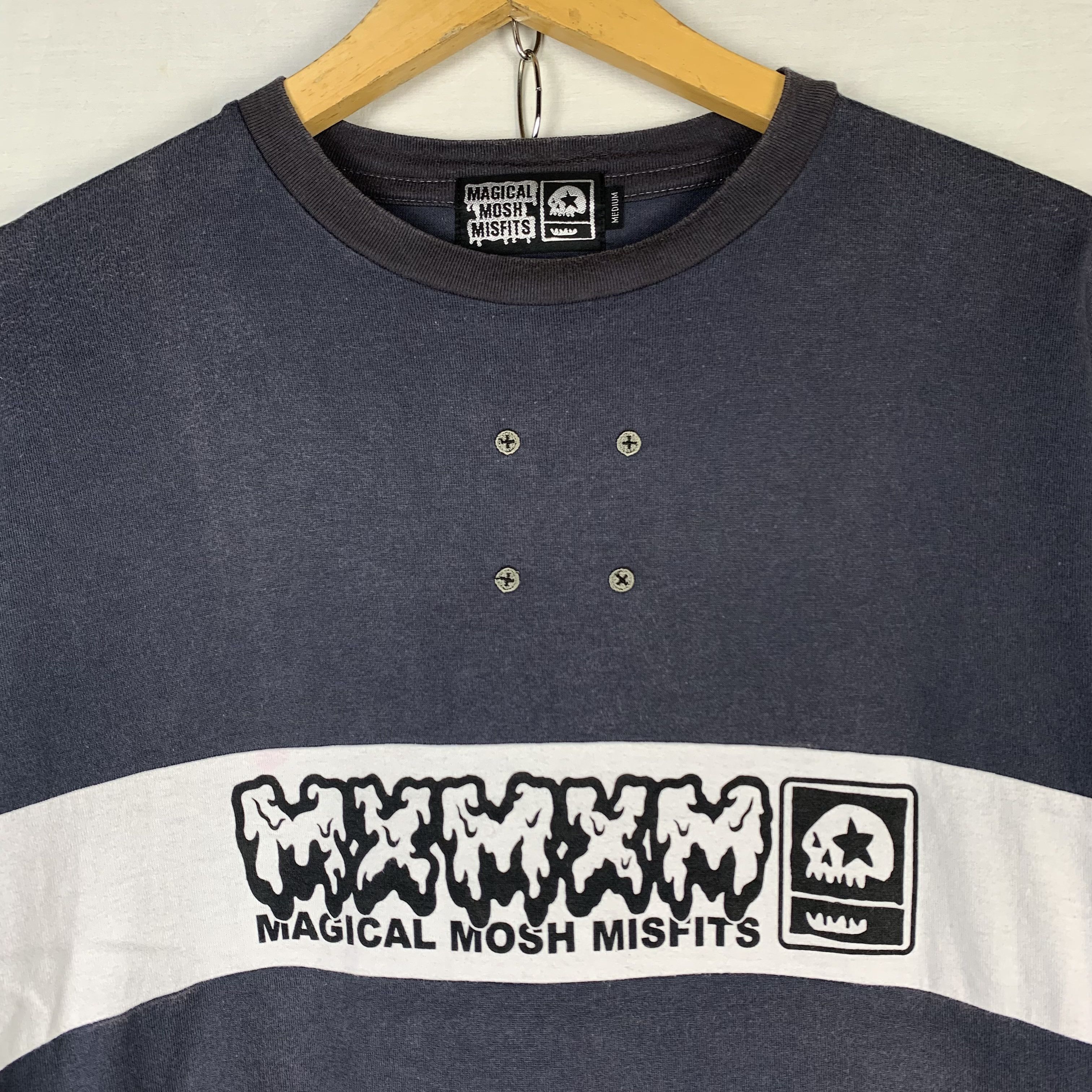 Japanese Brand Magical Mosh Misfits Tshirt Size US M / EU 48-50 / 2 - 2 Thumbnail