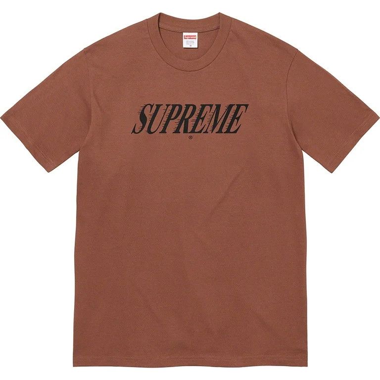 Supreme Supreme Slap Shot Tee 'Brown' Size US XL / EU 56 / 4 - 1 Thumbnail