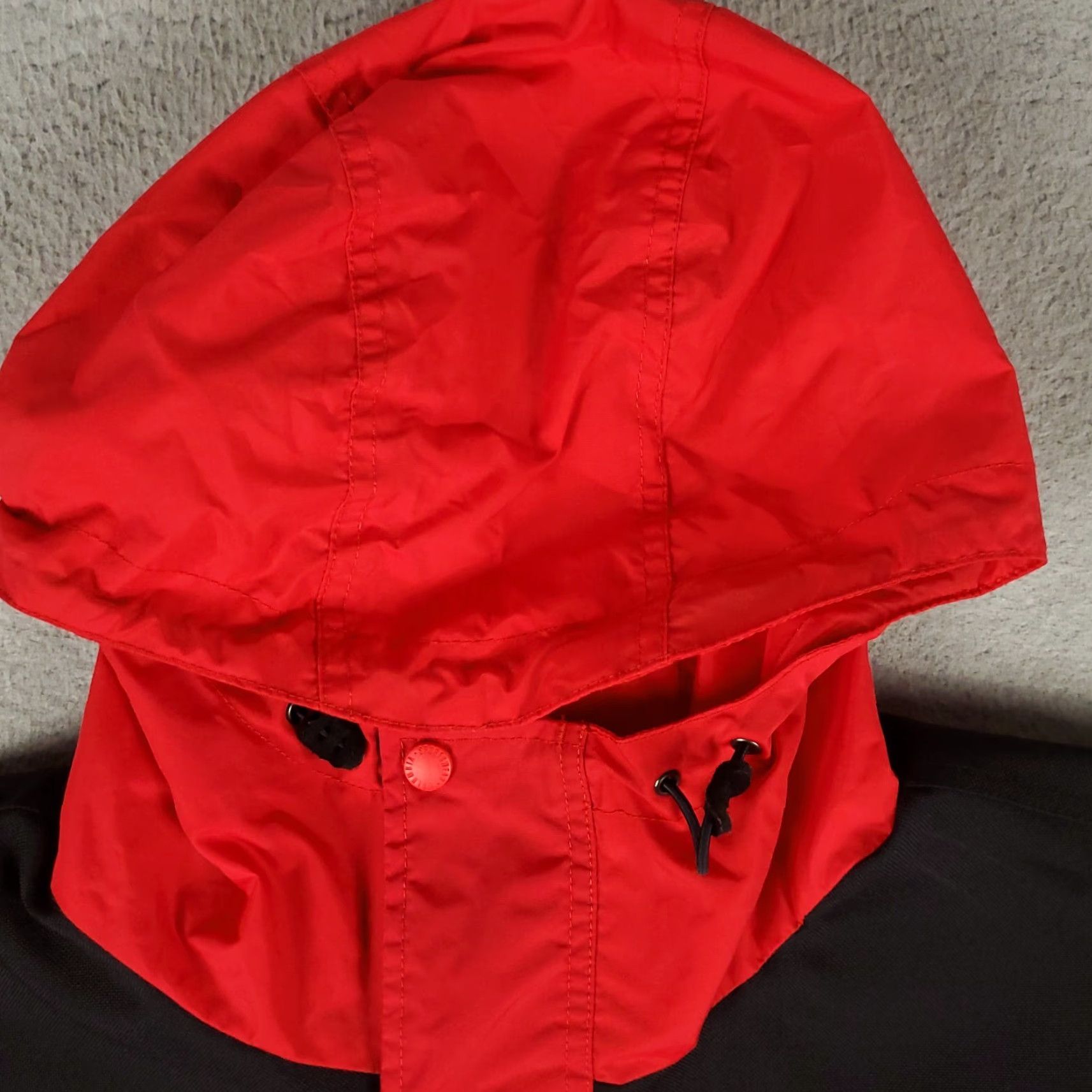 Vintage Columbia Jacket Mens Size Large Red Nylon Full Zip Hooded Windbreaker Short Length Sports Size US L / EU 52-54 / 3 - 2 Thumbnail