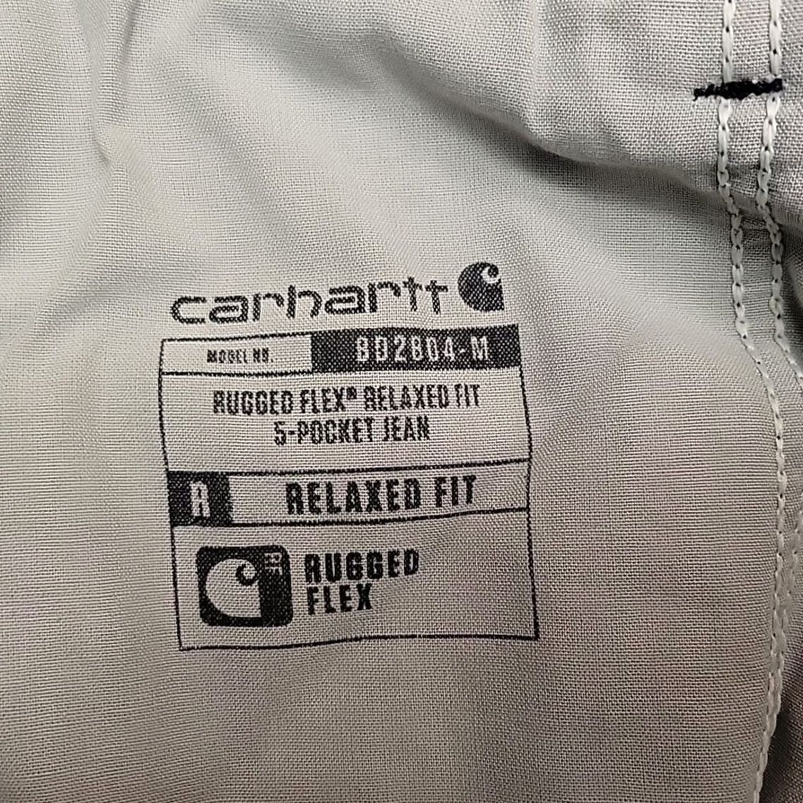 Carhartt Carhartt Pants Mens 38x34 Black Canvas Relaxed Cargo Rugged Flex Workwear BD2804 Size US 38 / EU 54 - 5 Thumbnail