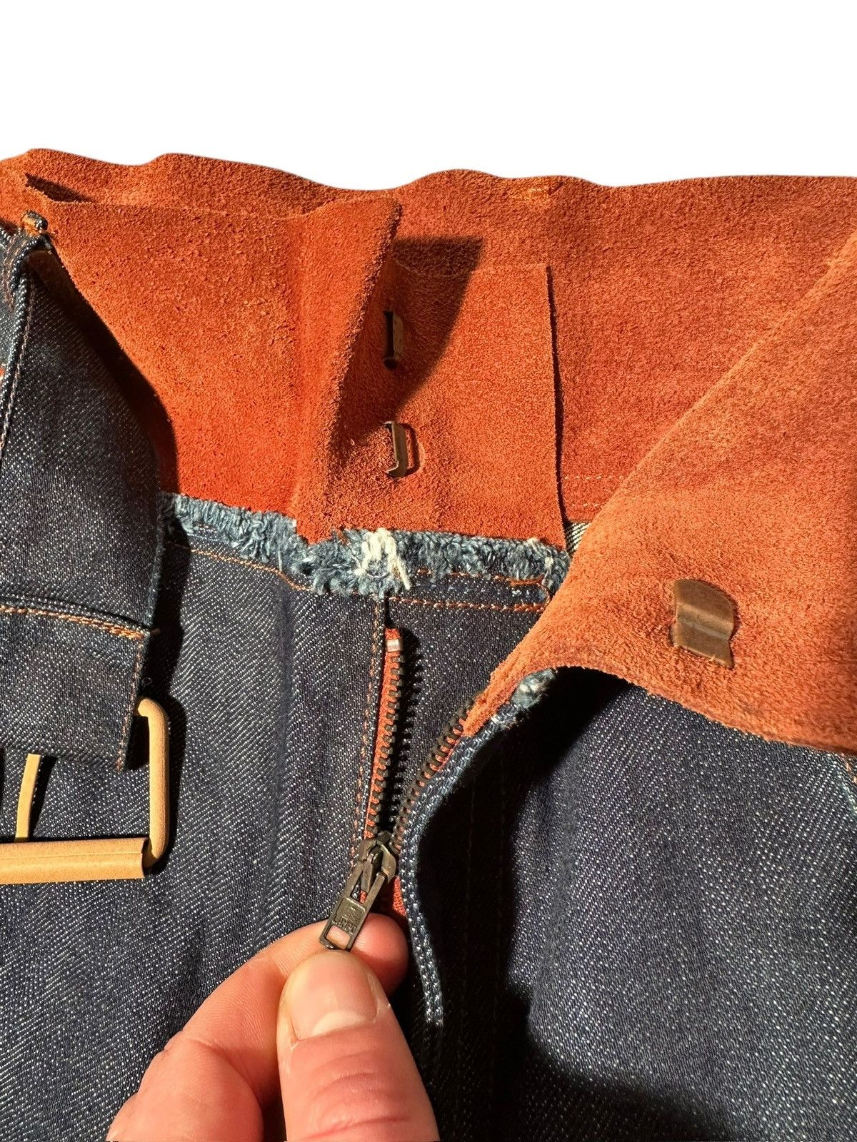 Jean Paul Gaultier Jean Paul Gaultier JPG Jean’s Belted Denim 1998 2003 Size US 36 / EU 52 - 6 Thumbnail