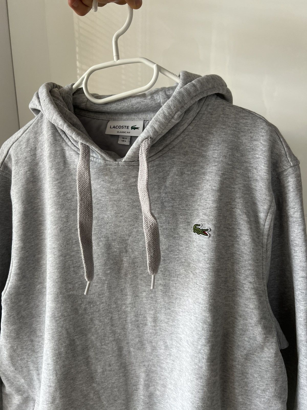 Lacoste Lacoste Casual Streetwear Sport Y2k Drip Gray Hoodie Size US L / EU 52-54 / 3 - 1 Thumbnail