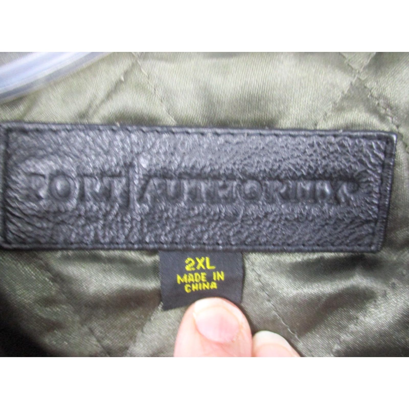 Port Authority Port Authority Leather Jacket Mens 2XL Black Bomber Cleveland Cliffs Logo J-780 Size US XXL / EU 58 / 5 - 2 Thumbnail
