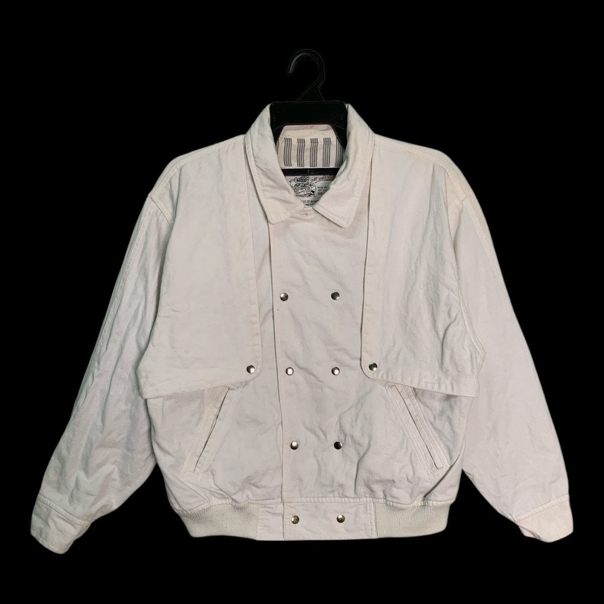 Japanese Brand Rare Design Vintage All Estero By M. Way Denim Jackets Size XL / US 12-14 / IT 48-50 - 1 Thumbnail