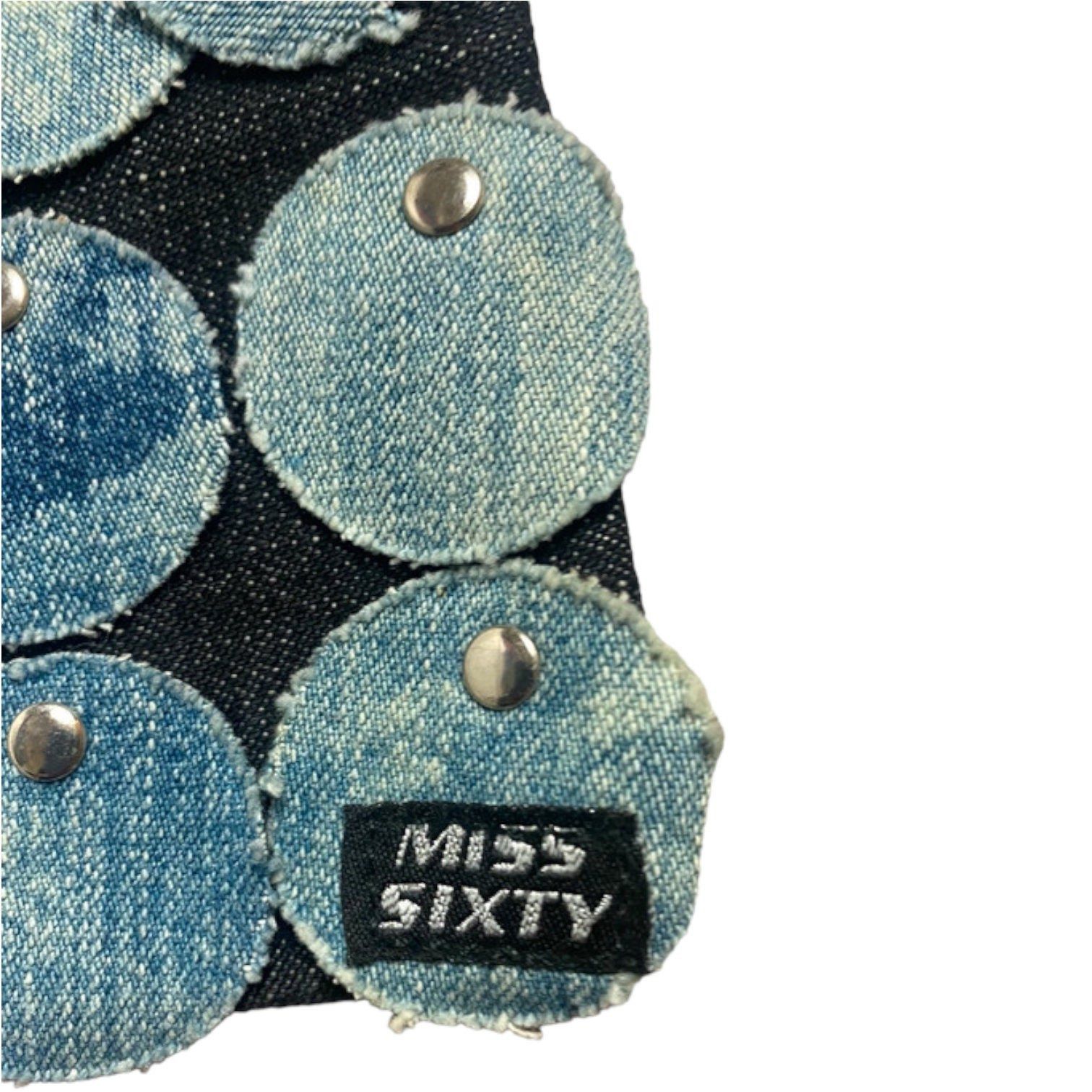 Miss Sixty The Miss Sixty Cut Out Denim Mini Bag Size ONE SIZE - 5 Thumbnail