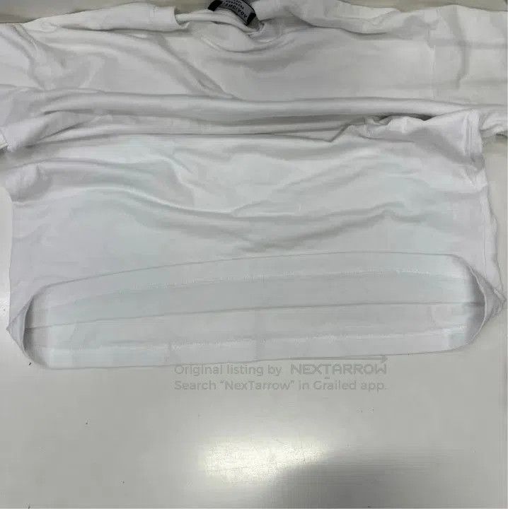 Balenciaga Balenciaga White Logo Print Short Sleeve T. Size US XS / EU 42 / 0 - 8 Thumbnail