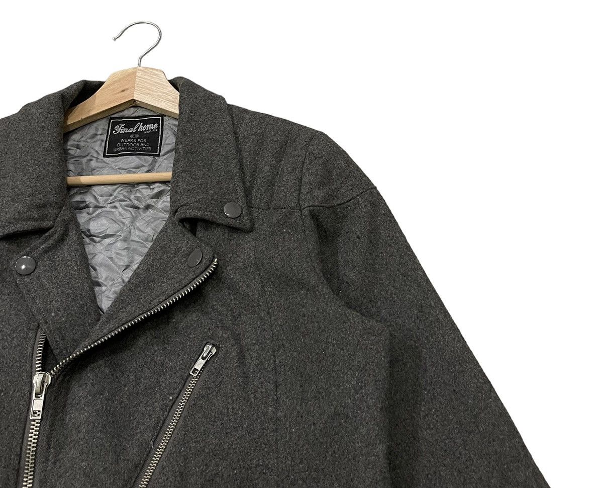 Final Home Vintage Final Home Issey Miyake Wool Double Collar Jacket Size US M / EU 48-50 / 2 - 2 Thumbnail