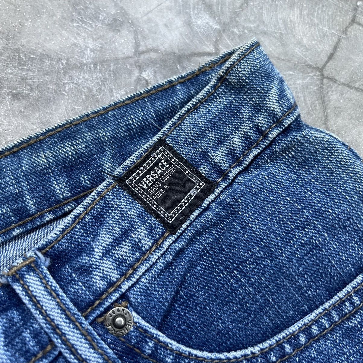 Versace Vintage 90s Versace Couture bootcut Jeans Size US 27 - 7 Thumbnail