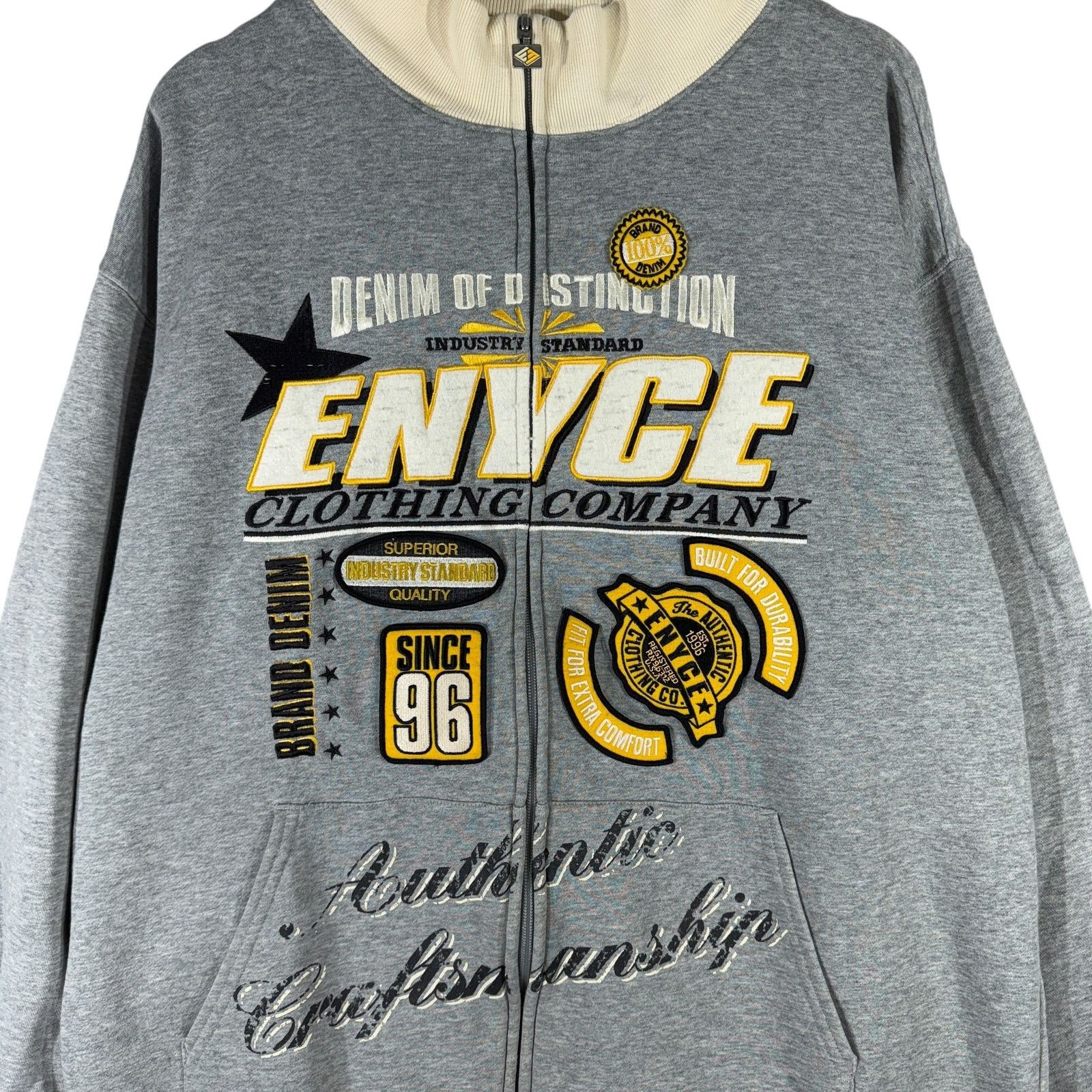 Enyce Vintage Enyce Clothing Company Full Zip Light Jacket